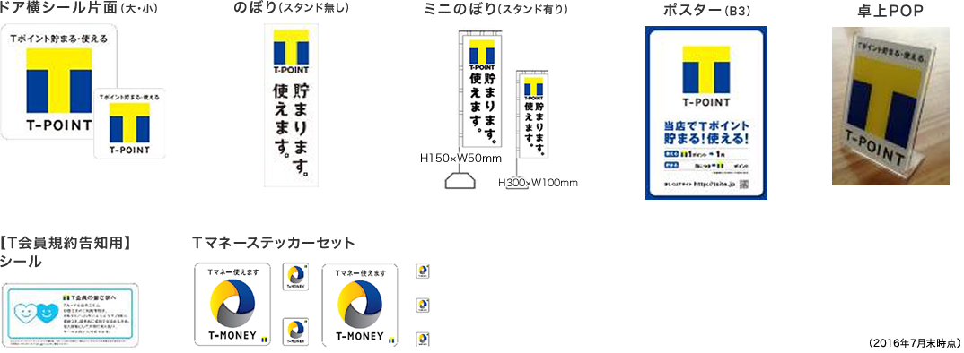 Tポイント スタートキット(基本広告物)